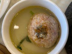 蟹粉狮子头-怡园饭店-餐厅(四望亭店)