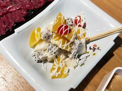 花样水果沙拉-打酱友•斑鱼海鲜粥火锅(吴桥店)