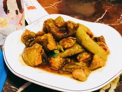 肉馅焖尖椒-粗粮人家·东北菜(洋桥店)