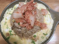 辣白菜牛肉炒饭-隐炉和牛烧肉店(群力店)