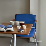 杭州！中古风咖啡店...🪑🔵蓝色真的好！！