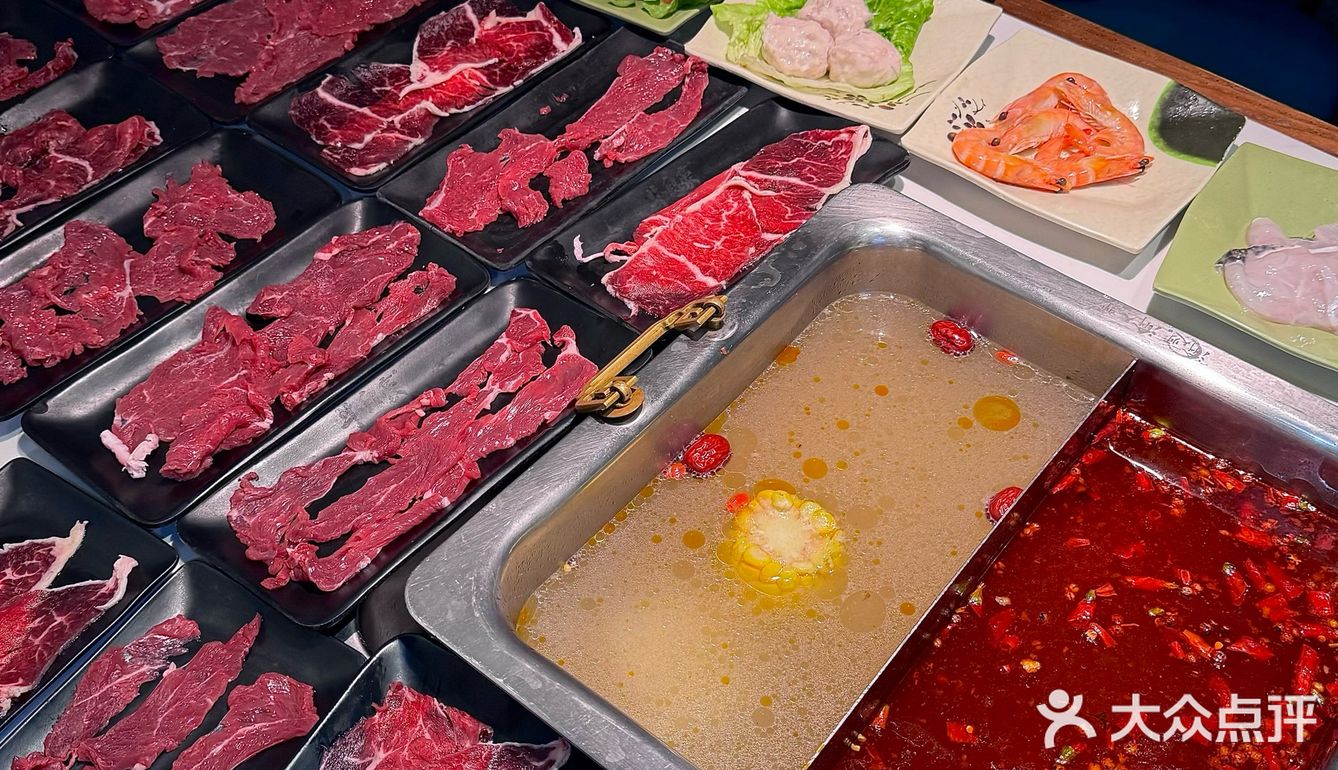 在泉州这家牛肉自助火锅真容易迷失自我 