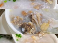 花生咸骨粥-凯盈阁·顺德私房菜·桑拿鸡