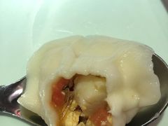 西红柿扇贝水饺-渔家灯火(明湖店)