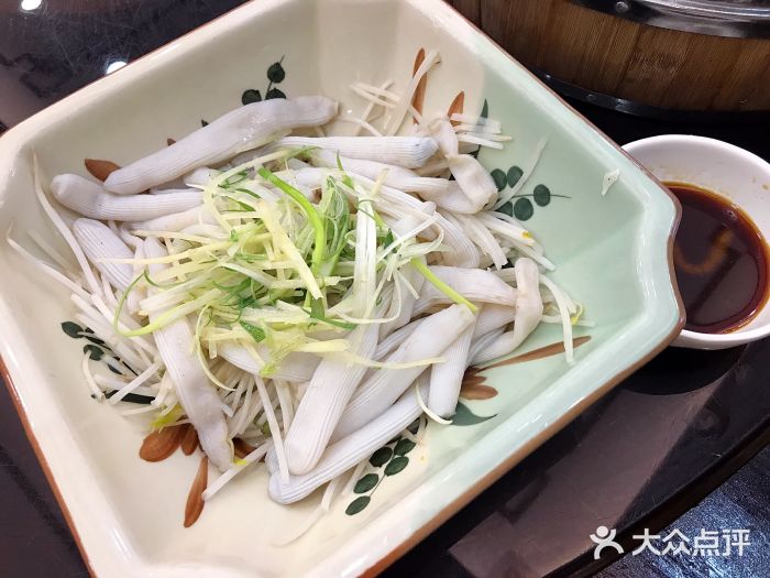 水仙头私房菜白灼沙虫图片