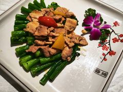 菜心炒肉片-顺德佬(石厦店)