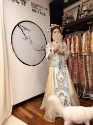 -懿沉香中式嫁衣礼服秀禾服龙凤褂马来褂旗袍总店