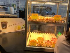 面包甜点陈列柜-CoCo都可(合生汇店)