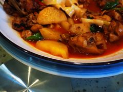 大盘鸡拌面-刀郎牛肉面新疆餐厅·烧烤(清真通州珠江国际城店)