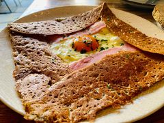 巴黎火腿鸡蛋芝士蘑菇可丽饼-RAC BAR(安福路店)