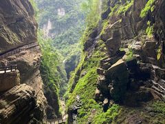 -龙水峡地缝景区