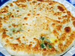 韭菜鸡蛋馅饼-疆山别院烧烤·新疆菜(铁路局店)