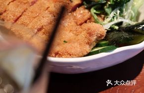 Fried Pork Cutlet Beef Kimchi Fried Rice with Soft-Boiled Egg