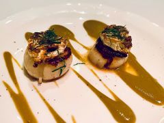 煎深海扇贝配欧洲白萝卜泥-Jean Georges