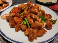 焦溜肥肠-华盛园卷子王农家菜水库鱼