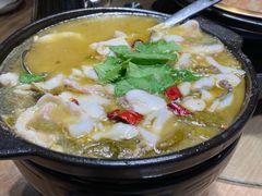 砂锅酸菜乌鱼片-陶德砂锅(蜀汉路店)
