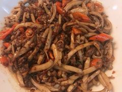 鱿鱼炒肉丝-天下客饭店(中山路店)