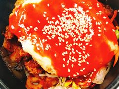 香酥鸡柳拌饭-中央财经大学-食堂