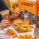这块爆浆芝士牛肉堡是来报恩的吧[流泪]！