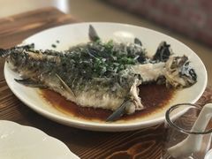 清蒸红眼鱼-下梅人家土菜馆(历史文化餐厅度假区店)