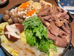 煎牛肉火锅-水之惠鲜鱼料理(王府大街店)