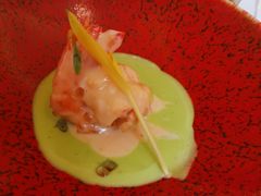 翡翠豆泥奶油虾-虹御轩·传承江浙菜(虹桥店)