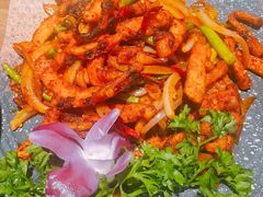 麻辣鱿鱼-冰川延边料理·炭烤串(原小木屋店)