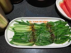 烤韭菜-探鱼·鲜青椒爽麻烤鱼(领展购物广场店)