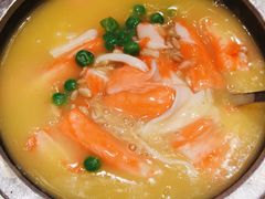 燕麦煮蟹柳-好福记饭店(红梅公园店)