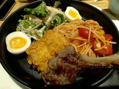羊排茄汁意面套餐-LO CALCOW卡路力轻食主义餐厅(陆家嘴店)