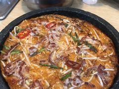 泡菜饼-神仙雪浓汤(明洞店)