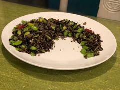 蚕豆仁爆野米-忆品青莲素食文化主题餐厅(文华名城店)