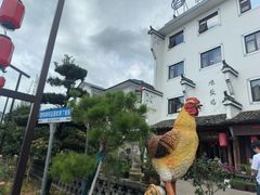 -头上红煨盐鸡·非遗院子餐厅