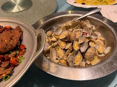 -海派美食·家宴海鲜青岛菜·石锅鲽鱼头(东方城店)