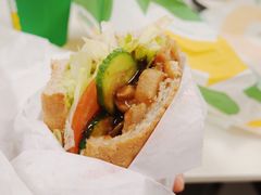 日式照烧鸡三明治-赛百味SUBWAY(东方明珠店)
