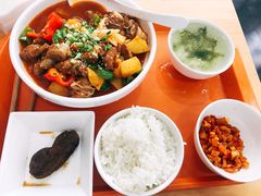 大盘鸡套餐饭-阿拉提大盘鸡@米饭(南环东路汇邻广场店)