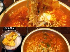 培根泡菜辛拉面-米屋石锅拌饭(师大店)
