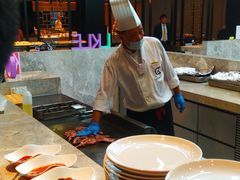 自助取餐区-上海虹桥宾馆味翠餐厅