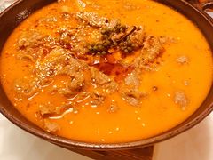 自制不老牛肉汤锅-付掌柜在成都·热炒砂锅集(金禾店)