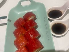 升级版墨鱼鲜虾红米肠-喜势点·糖沙翁手工茶点·本地人茶居(永庆坊店)