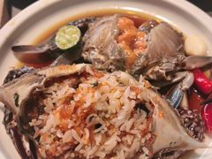 -草家酱蟹炭火烤肉店(珲春南路一店)