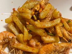 薯条香辣虾-马虎风味菜馆(王府园小区店)