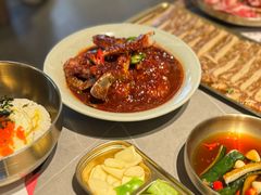 -草家酱蟹炭火烤肉店(珲春南路一店)