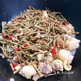 快手家常菜——干豆角炒鸡