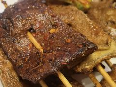 烤牛皮豆腐-去吃龙虾 | 烧烤·龙虾馆(红林世界城店)