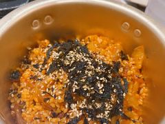 五花肉泡菜拌饭-친구亲顾韩国烤肉专门店(蓉花里店)