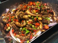 铁板鱿鱼须-昱龙大盆牛蛙馆(三兴街总店)