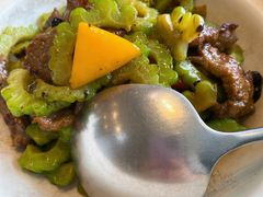 煲仔豉油苦瓜炒牛肉-北京厨房(西安SKP店)