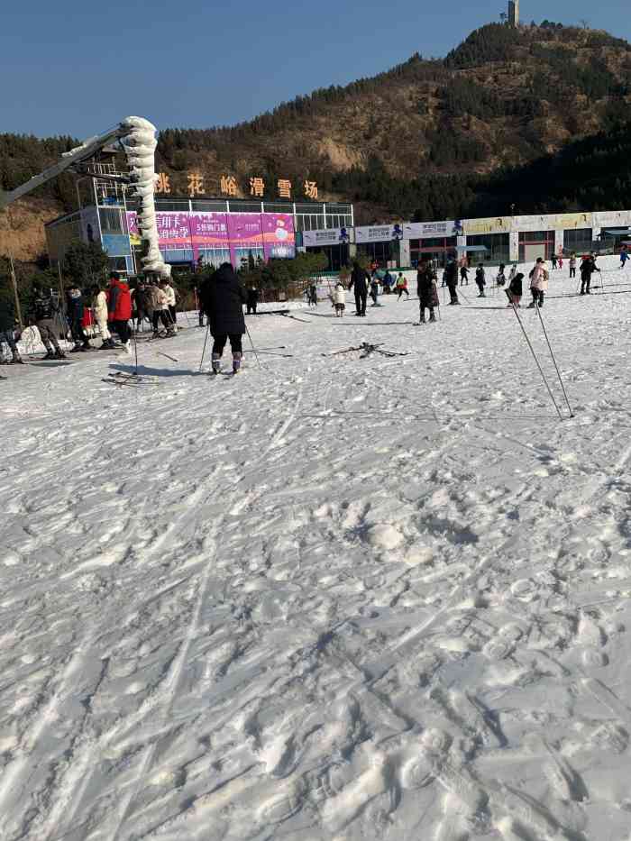 郑州桃花峪滑雪场图片