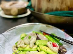胜瓜炒巴鱼片-飞尝蚝·顺德菜·鱼生(顺德总店)